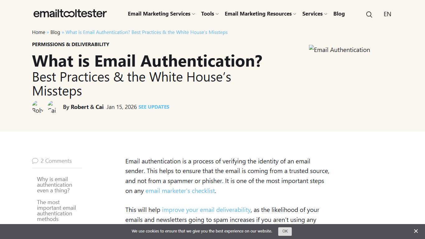 What is Email Authentication, and What is it Good For in 2026?