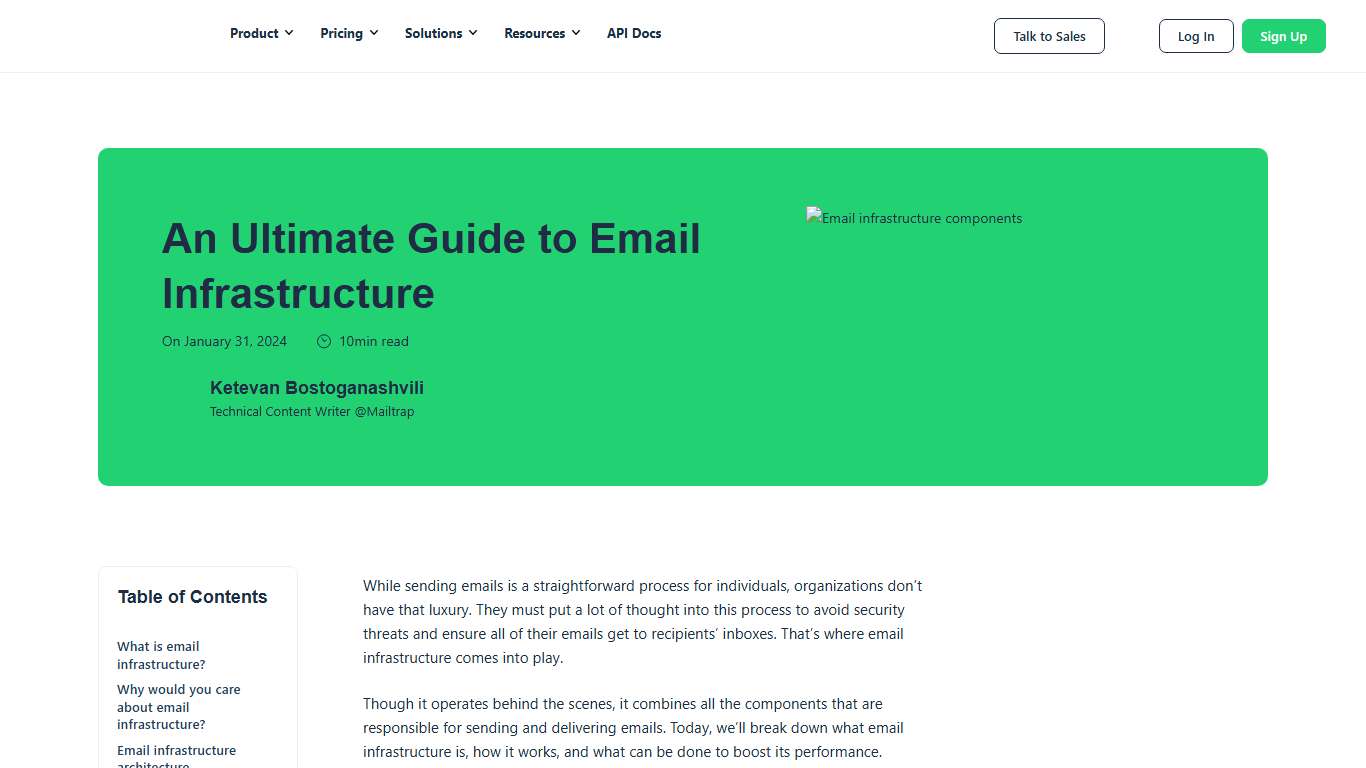Email Infrastructure Explained [2026]